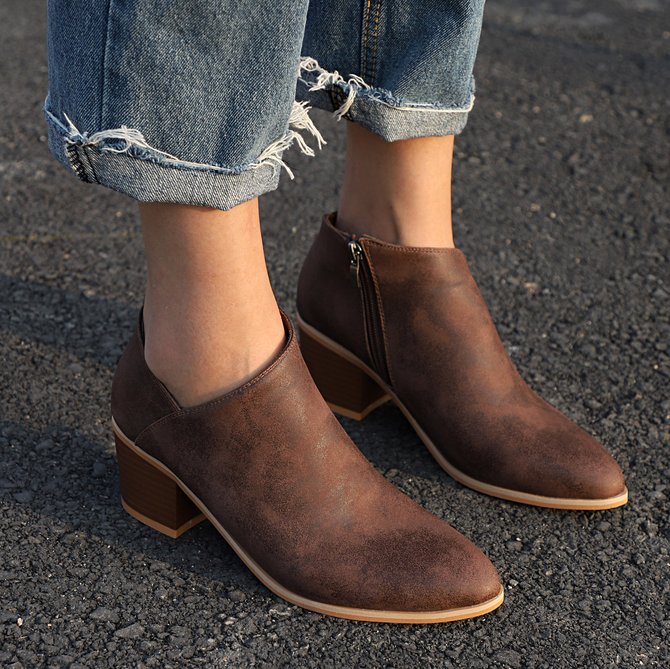 chunky heels plus size